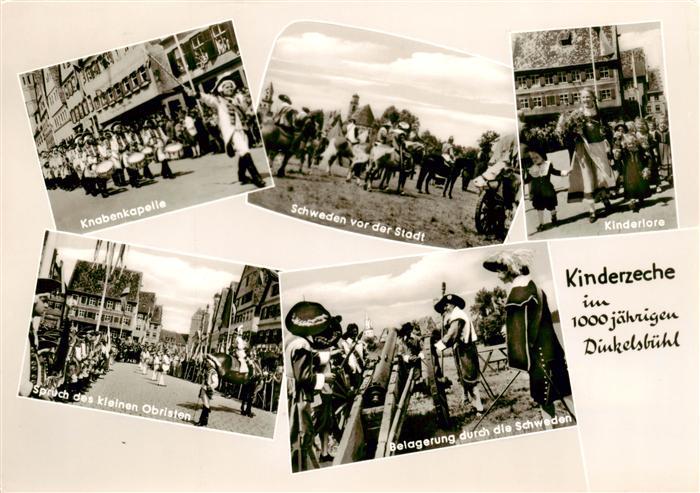 Dinkelsbuehl Knabenkapelle Schweden vor der Stadt Kinderlore Spruch des kleinen