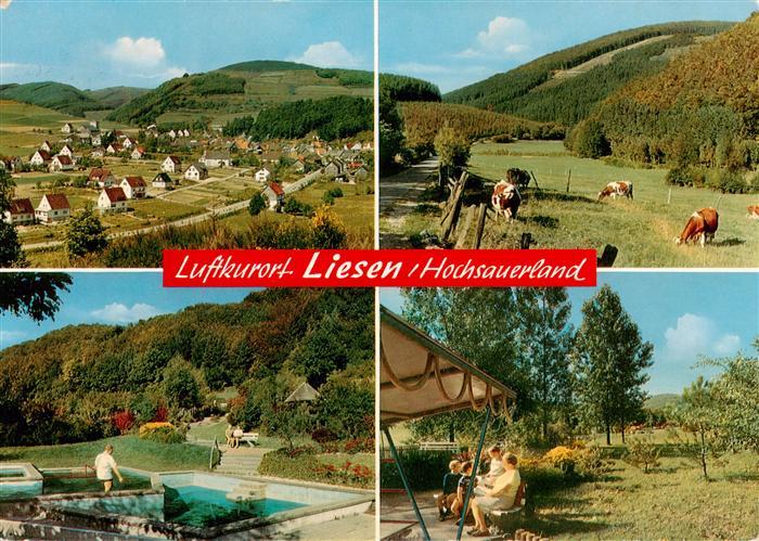 Liesen Hallenberg Hochsauerland Panorama Wassertretanlage Garten