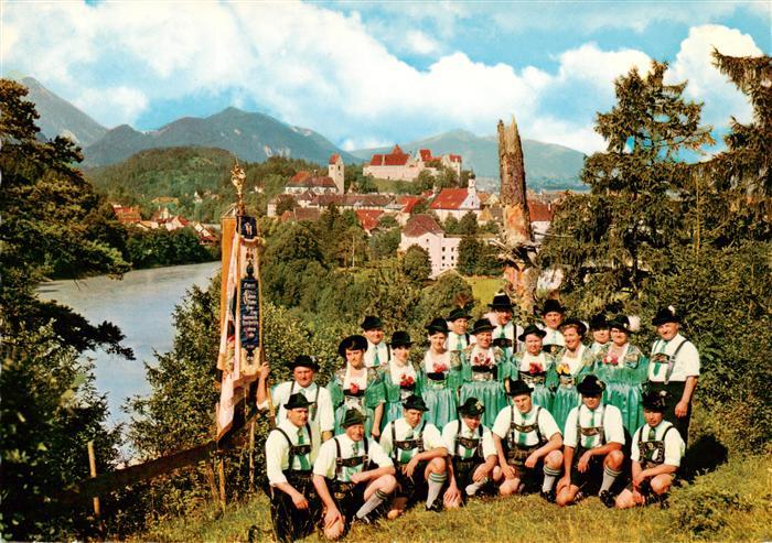 Fuessen Allgaeu Trachtengruppe des Gebirgstrachten und Heimatvereins Almrausch