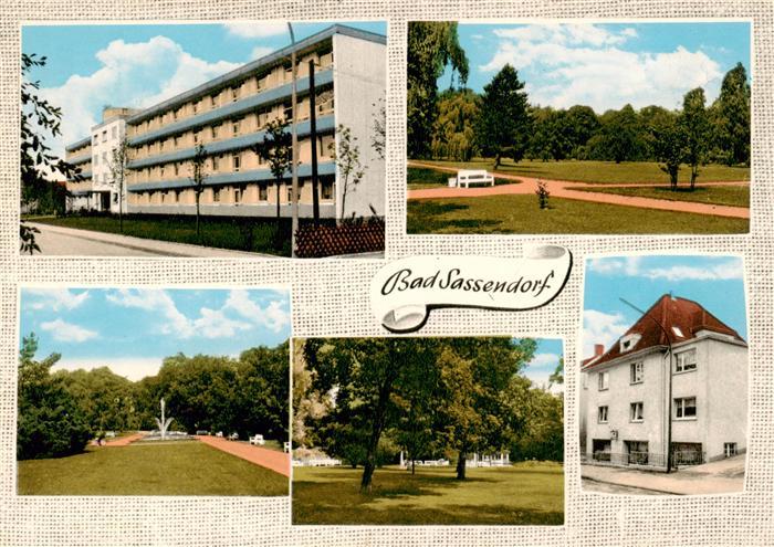 Bad Sassendorf Kurhaus Park Teilansichten