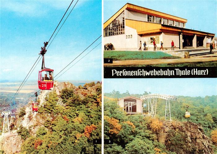 Thale Harz Personenschwebebahn Bergstation Panorama