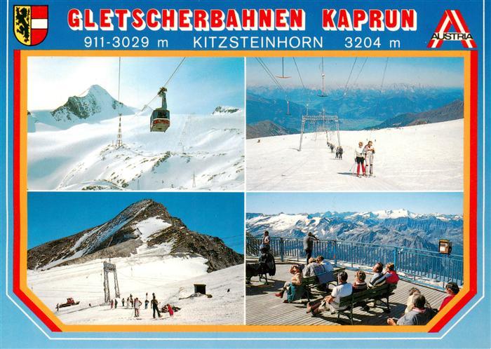 Kaprun AT Gletscherbahnen Kaprun Maurer Gletscherlift Bergstation Kitzsteinhorn
