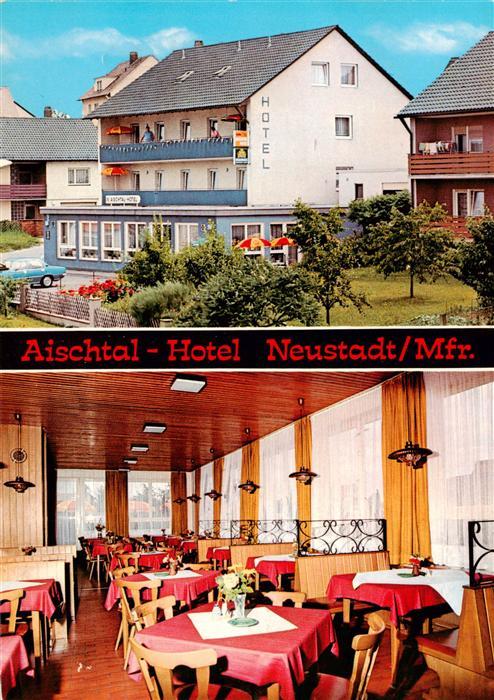 Neustadt Aisch Aischtal Hotel Gastraum