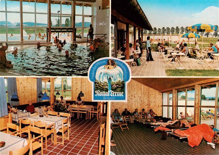 Birnbach Rottal Kurcafe Restaurant Rottal Terme Gaststube Terrasse