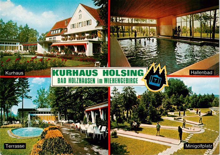 Bad Holzhausen Luebbecke Preussisch Oldendorf NRW Kurhaus Holsing Hallenbad Terr