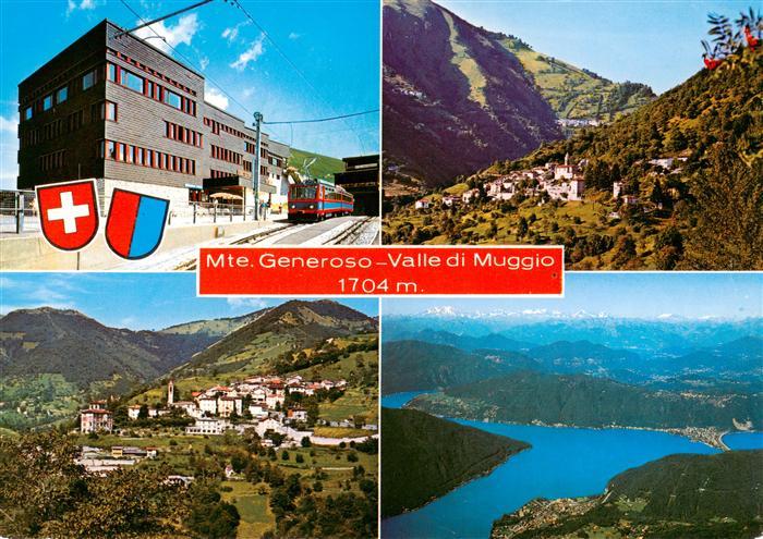 Muggio TI Monte Generoso Ferrovia Bahn Ristorante Monte Generoso Vetta