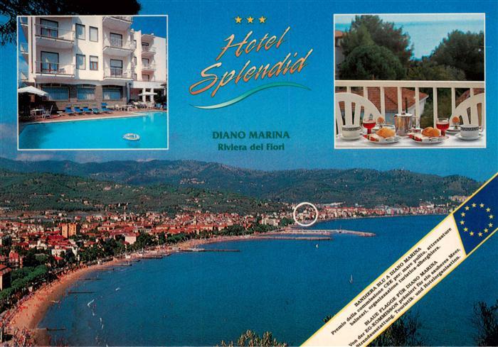 Diano Marina IT Hotel Splendid Fliegeraufnahme
