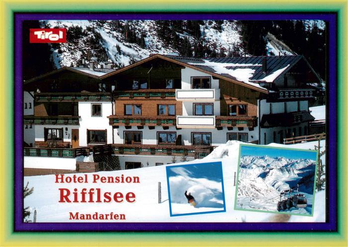Mandarfen Pitztal Tirol AT Hotel Pension Rifflsee