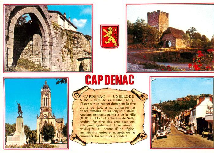 Cap Denac Capdenac-le-Haut 46 Lot Chateau de Sully Vue partielle