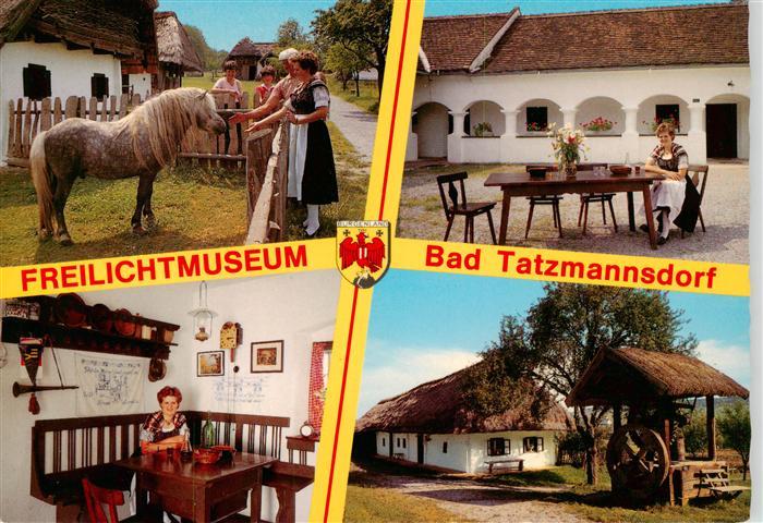 Bad Tatzmannsdorf Burgenland AT Freilichtmuseum Teilansichten