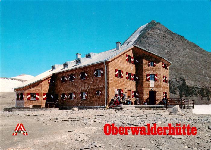 Oberwalderhuette 2965m Burgstall Merano Meran IT Ansicht