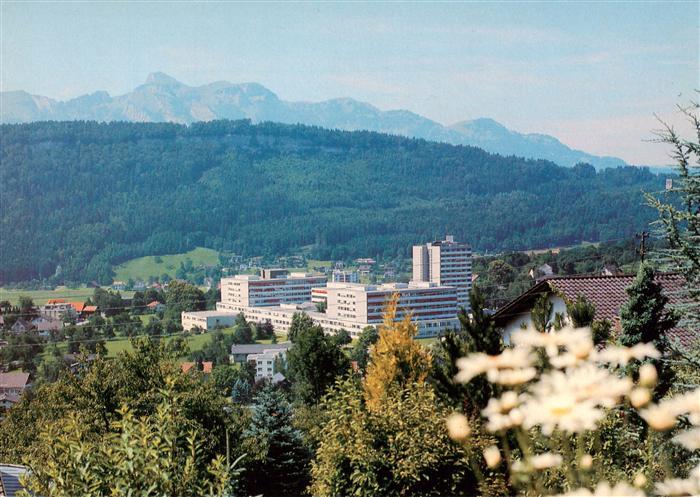 Feldkirch  Vorarlberg AT Landeskrankenhaus Panorama