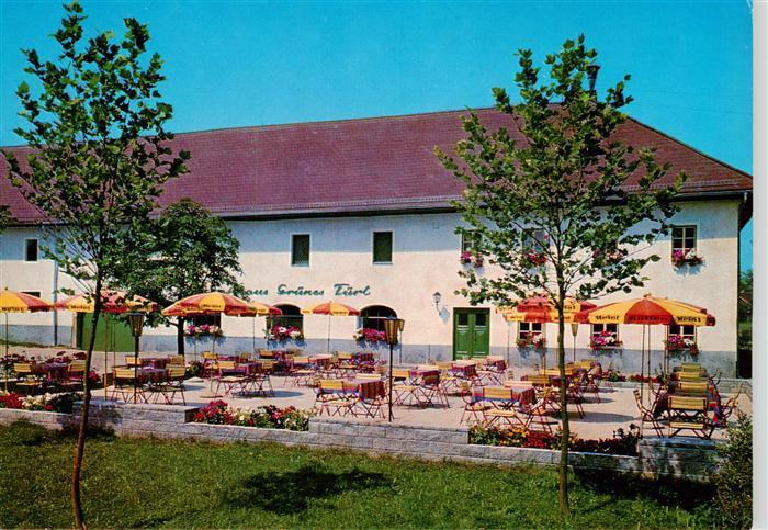 Bad Schallerbach Gasthaus Gruenes Tuerl Freiterrasse