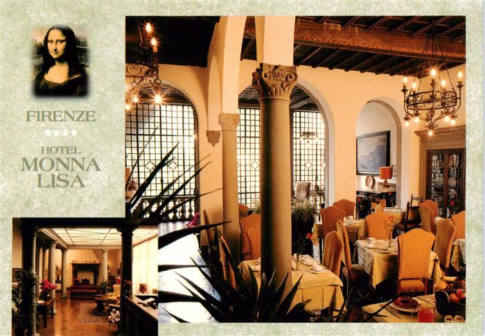 Firenze Florenz Hotel Mona Lisa Gastraum