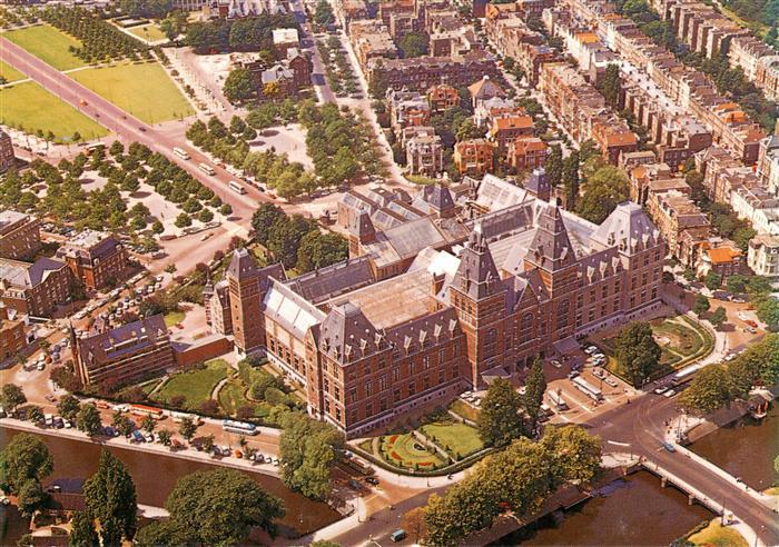 Amsterdam  NL Rijksmuseum Fliegeraufnahme