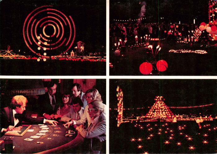 Bad Harzburg Lichterfest 1978 Black Jack in der Spielbank Bad Harzburg