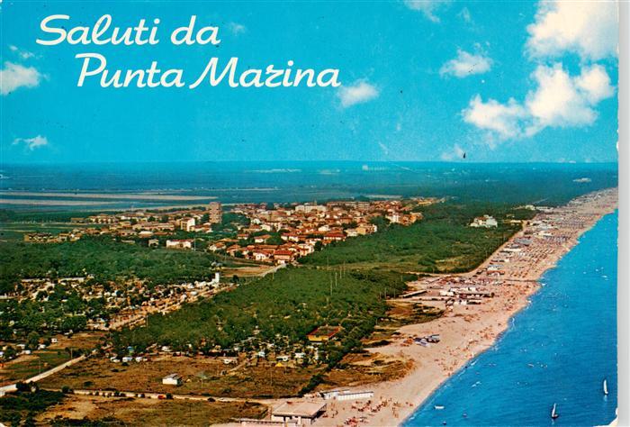 Punta Marina Ravenna IT Fliegeraufnahme