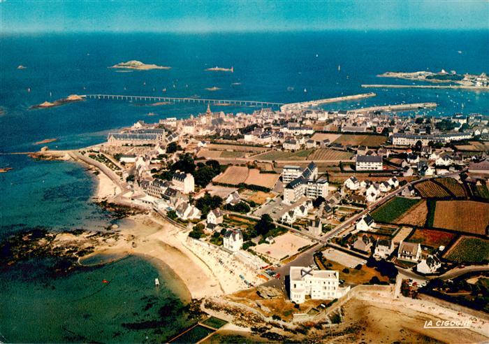 Roscoff 29 Finistere Vue aerienne