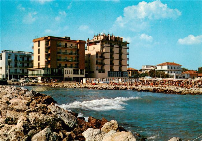 Viserba Rimini IT Alberghi visti dal mare
