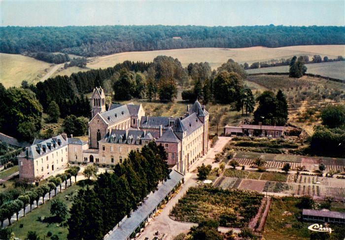 Arcis-le-Ponsart Abbaye Notre Dame d’Igny Le monastere Vue aerienne