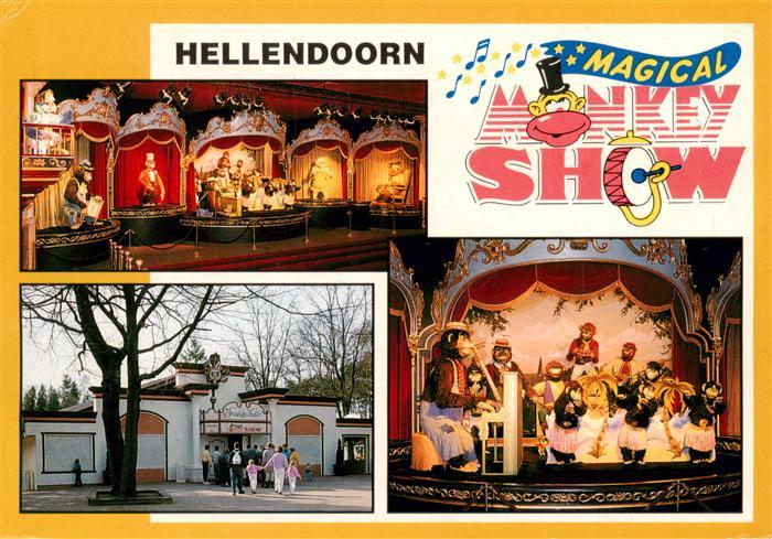 Hellendoorn NL Avonturenpark Magical Monkey Show
