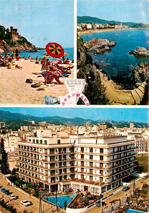 Lloret de Mar Hotel Acapulco Strand Panorama
