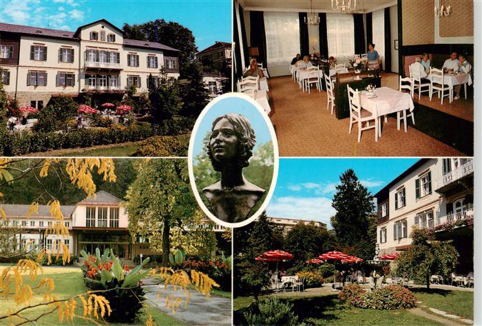 Bad Gleichenberg Steiermark AT Hotel d’Orsay Gastraum Park Terrasse Bueste Reich