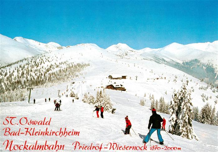 St Oswald Bad Kleinkirchheim Kaernten AT Nockalmbahn Priedroef Wiesernock