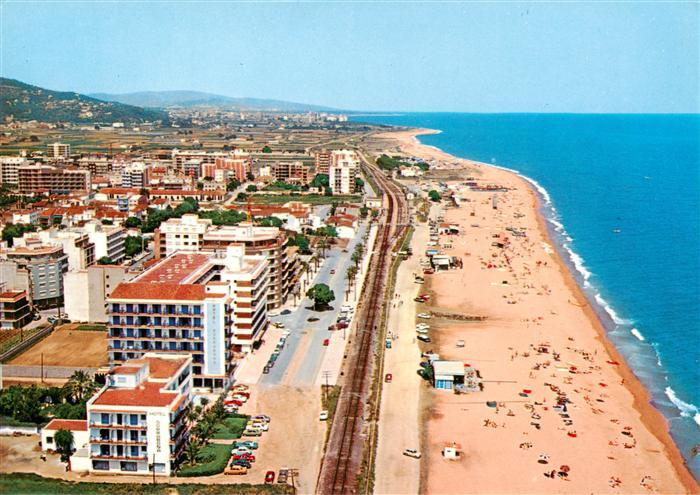 Pineda de Mar ES Fliegeraufnahme
