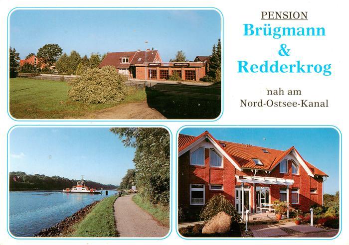 Schinkel Gettorf Pension Bruegmann und Redderkrog am Nord-Ostsee-Kanal
