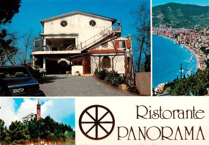 Sanremo IT Ristorante Panorama Fliegeraufnahme