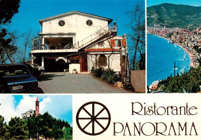 Sanremo IT Ristorante Panorama Fliegeraufnahme