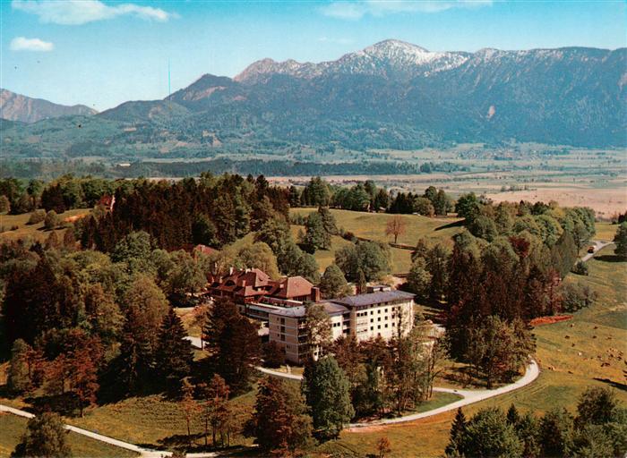 Murnau Staffelsee Jugendkurheim Hochried Fliegeraufnahme