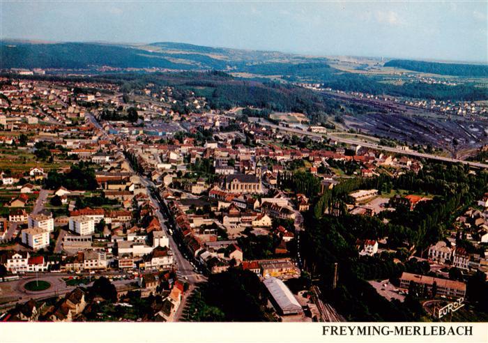 Freyming-Merlebach Vue aerienne