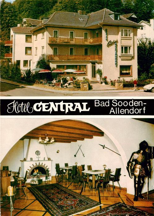 Bad Sooden-Allendorf Hotel Central Gastraum