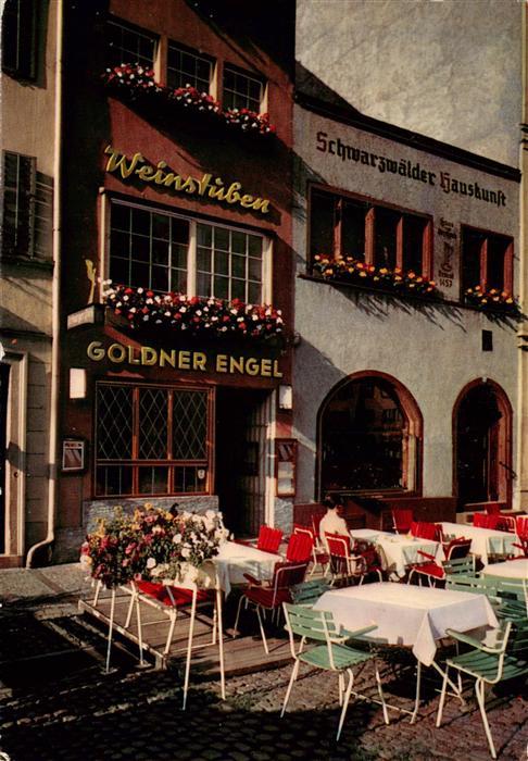 Freiburg Breisgau Weinstuben Restaurant Goldner Engel