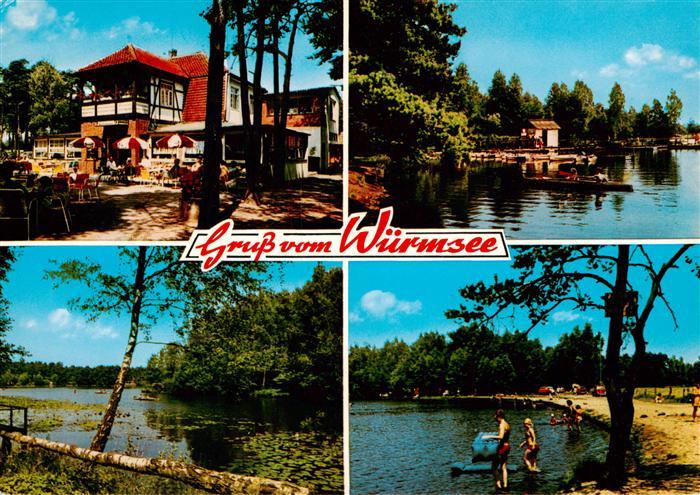 Kleinburgwedel Wald und Seegaststaette Wuermseepartien