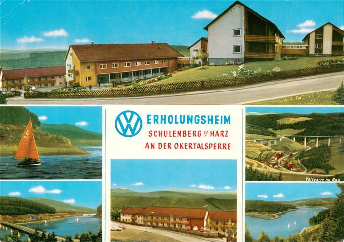 Schulenberg Oberharz VW Erholungsheim an der Okertalsperre Teilansichten Talsper