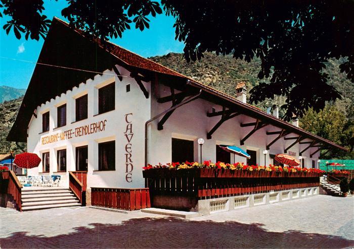 Latsch GR Cafe Restaurant Taverne Treindlerhof