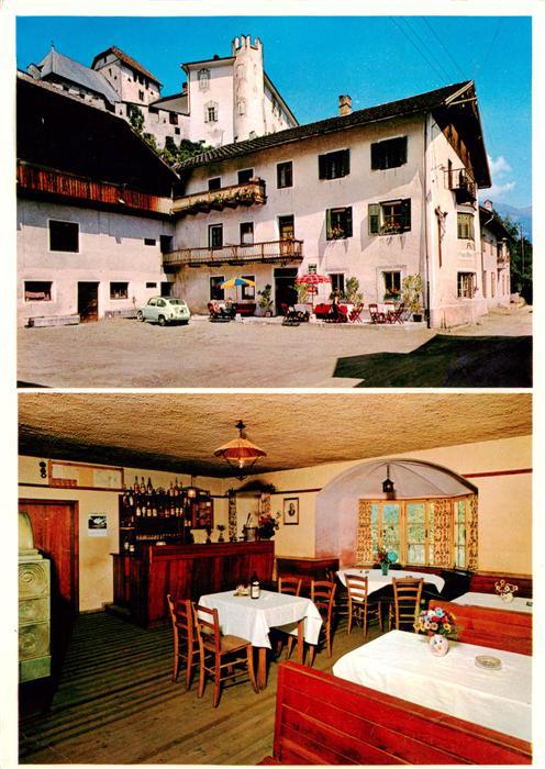Casteldarne Ehrenburg Bolzano IT Pension Restaurant Obermair Gastraum