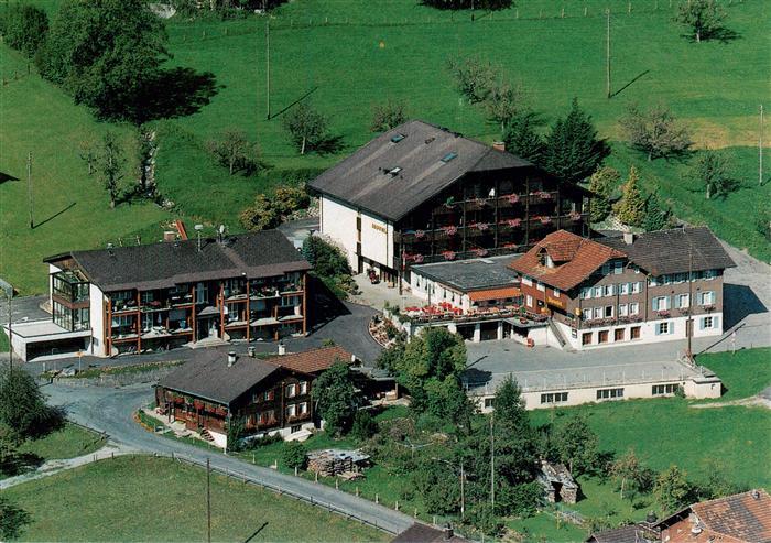 Giswil Giswyl OW Hotel Restaurant Alpenroesli Fliegeraufnahme