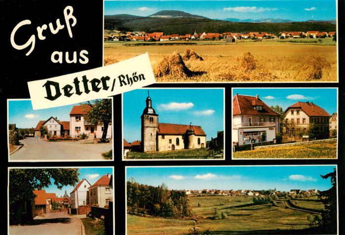 Detter Panorama Ortspartien Kirche