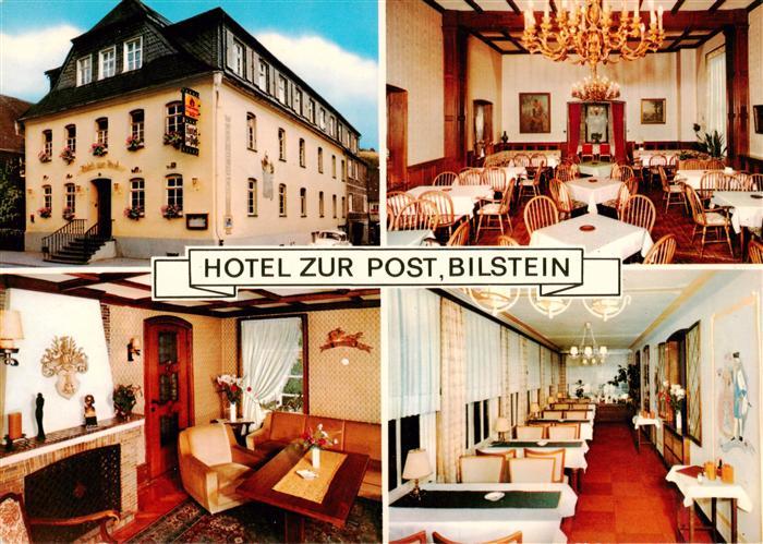 Bilstein Sauerland Hotel zur Post Gastraeume Kaminzimmer