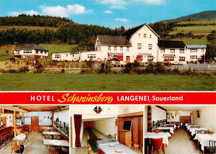 Langenei Hotel Schweinsberg Gastraeume Kegelbahn