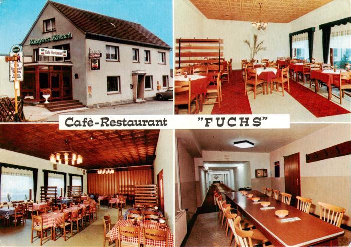 Baerbroich Cafe Restaurant Fuchs Gastraeume Kegelbahn