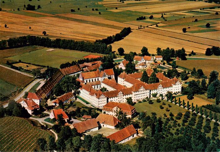 Salem Baden Markgraefl Schloss und Schloss Schule Fliegeraufnahme