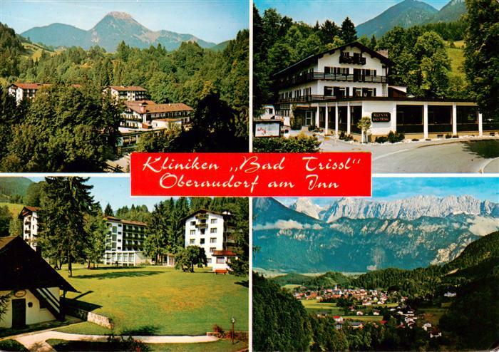 Oberaudorf Inn Kliniken Bad Trissl Teilansichten Panorama
