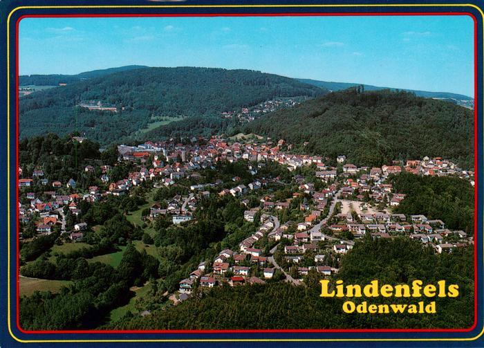 Lindenfels Odenwald Fliegeraufnahme