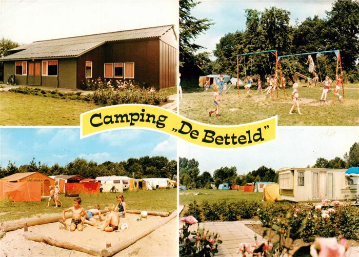 Zelhem NL Camping De Betteld Kinderspielplatz Bungalow