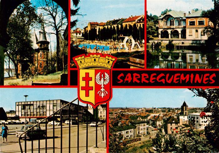 Sarreguemines 57 Moselle Pavillon de Geiger La Piscine Le Casino